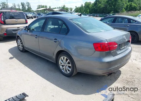 2012 Volkswagen Jetta 2.5L Se из США, поврежденный, VIN 3VWDP7AJ4CM323219